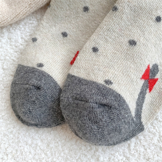 Lässige Comic-Design Socken