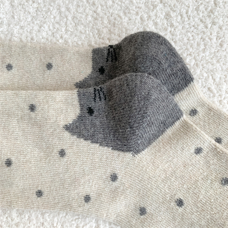 Lässige Comic-Design Socken