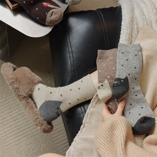 Lässige Comic-Design Socken