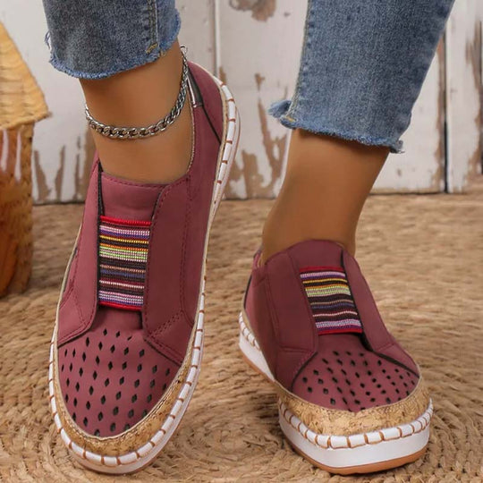 Sneaker mit Katzenmuster