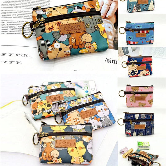 Geldbörse mit Tiermuster