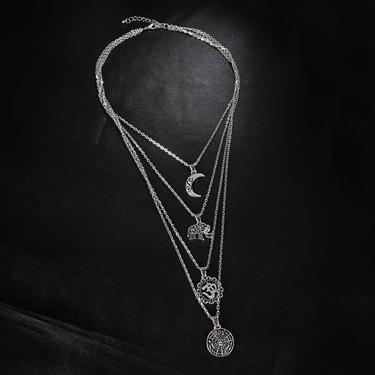 Bohemischer Vintage-Halskette