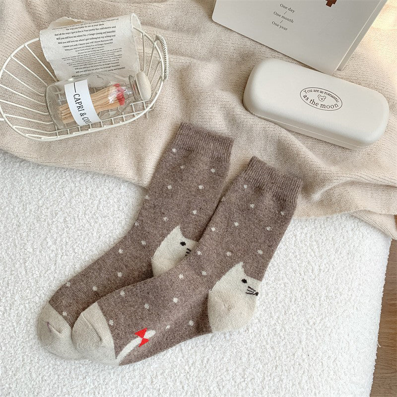 Lässige Comic-Design Socken