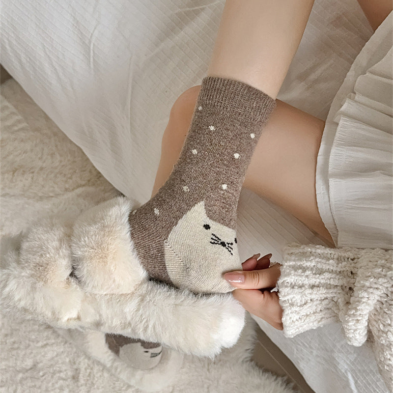 Lässige Comic-Design Socken