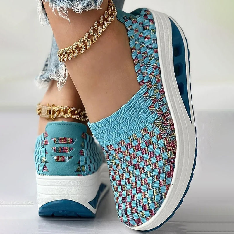 bequeme Plateau-Schuhe