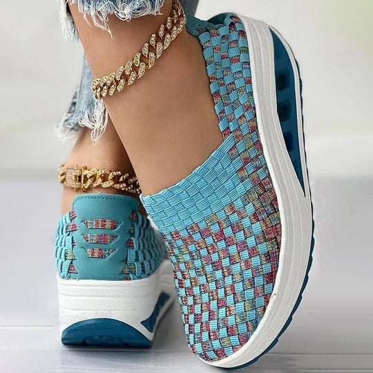 bequeme Plateau-Schuhe