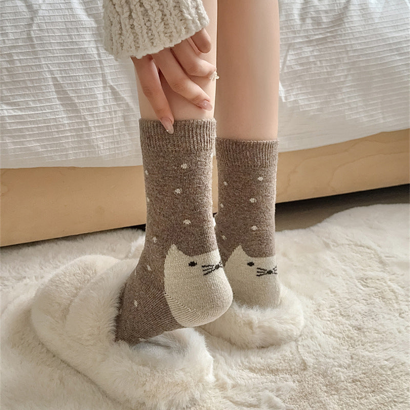 Lässige Comic-Design Socken