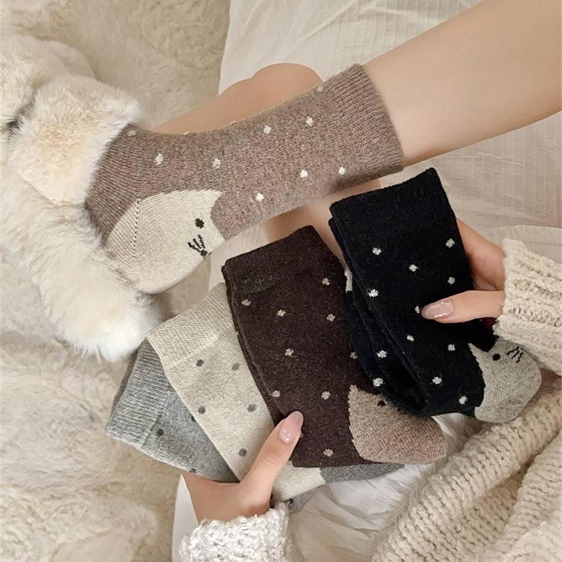 Lässige Comic-Design Socken