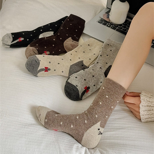 Lässige Comic-Design Socken