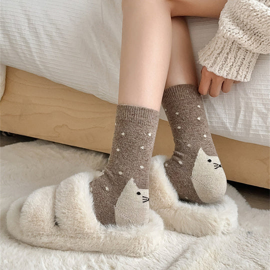 Lässige Comic-Design Socken