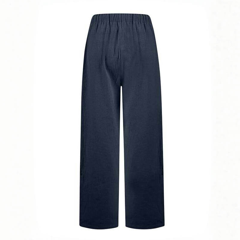 【Coton Et Lin】Bequeme Freizeithose