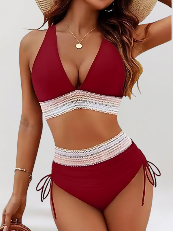 Bikini-Set mit Hoher Taille & Bauchkontrolle