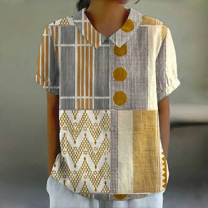 Lässige Vintage-Bluse