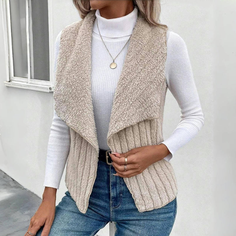 Lässiger Einfarbiger Cardigan