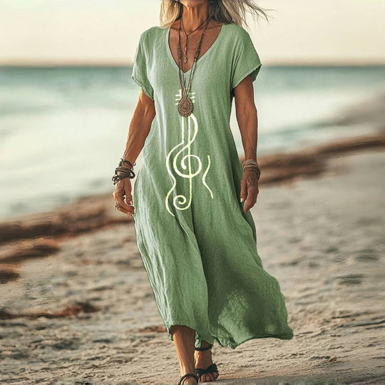 Lässiges Vintage-Kleid