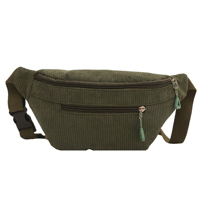 Entspannter farbenfroher Schultertasche