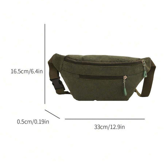 Entspannter farbenfroher Schultertasche