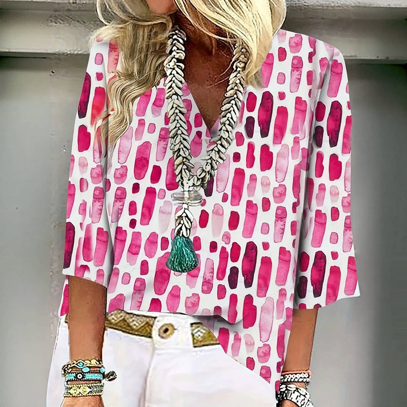 Lässige Vintage-Bluse