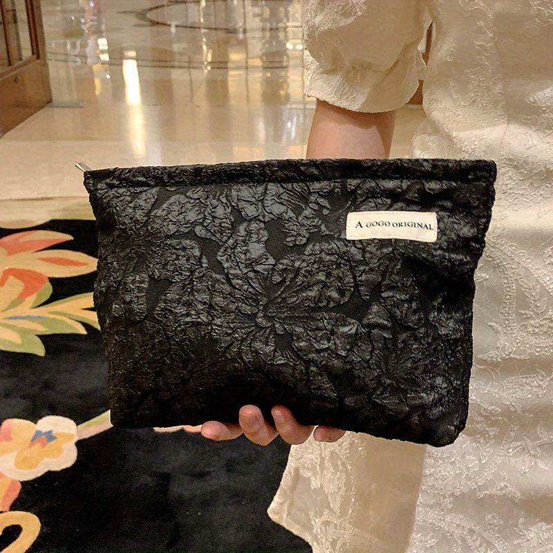 Vintage Blumenmuster-Umhängetasche