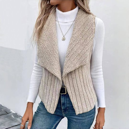 Lässiger Einfarbiger Cardigan