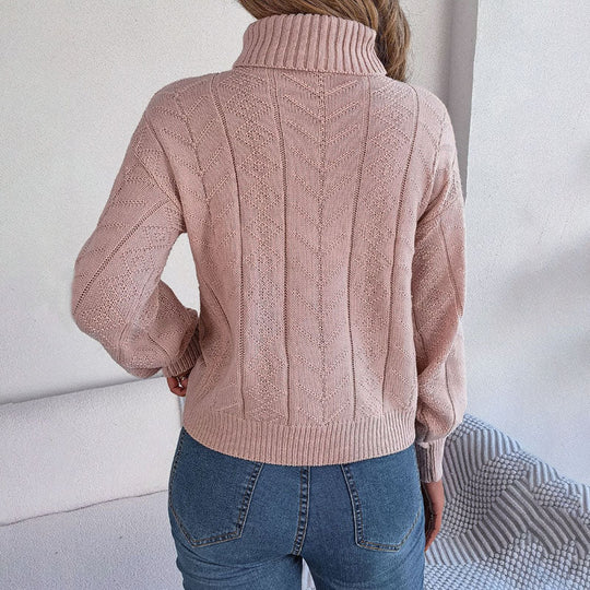 Lässiger gestrickter Pull