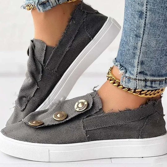 Bequeme flache Schuhe