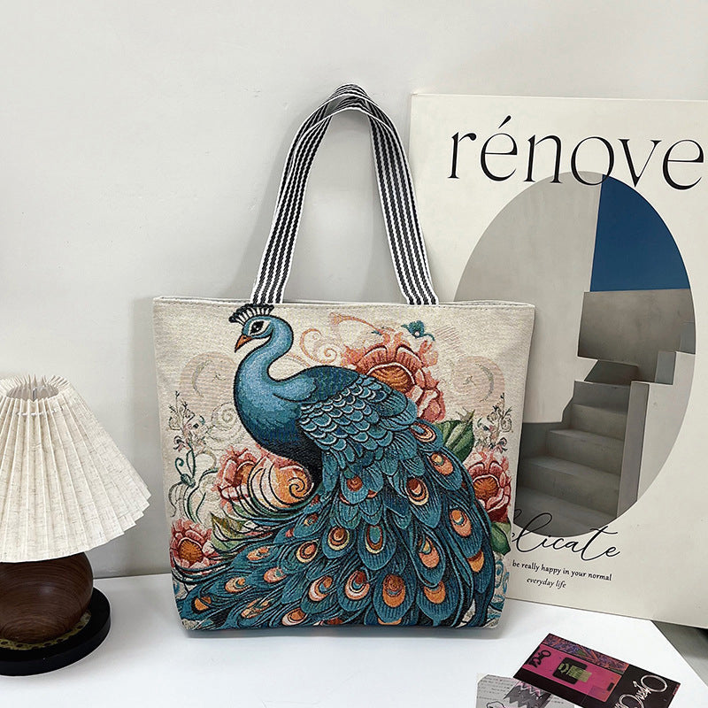 Lässige Vintage-Tasche aus Canvas