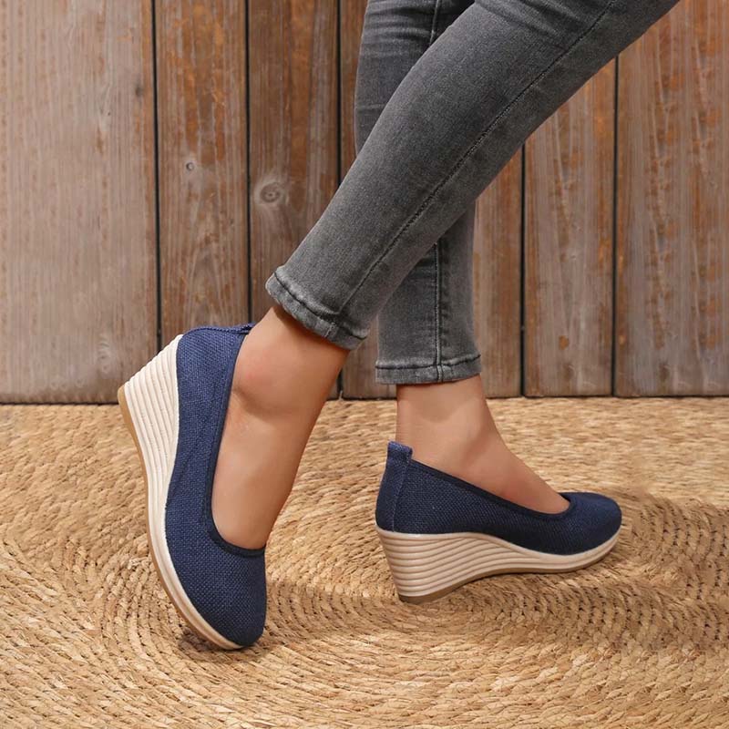 Bequeme Plateau-Schuhe