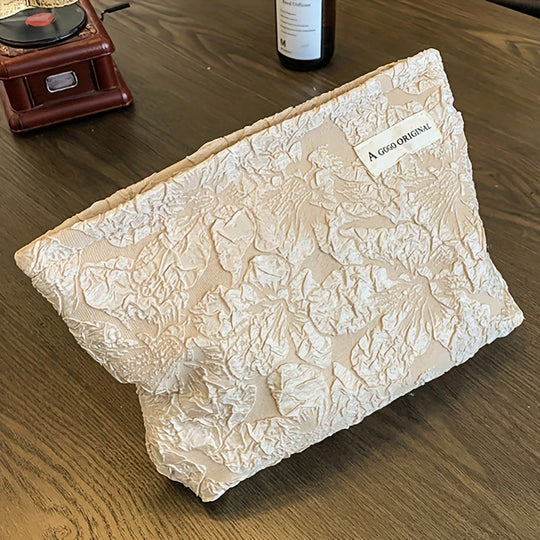 Vintage Blumenmuster-Umhängetasche