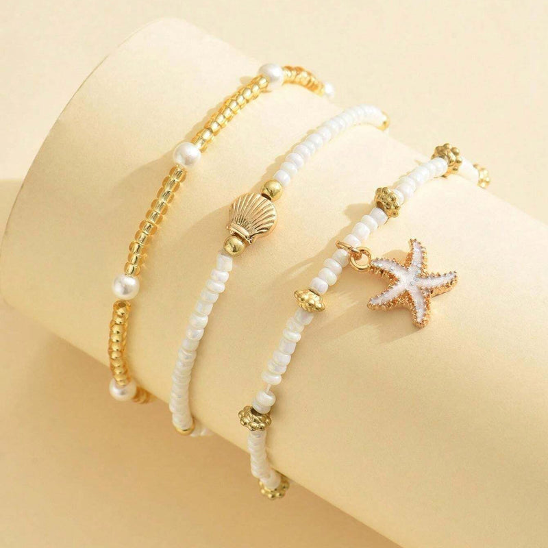 Perlenarmband Bohemien