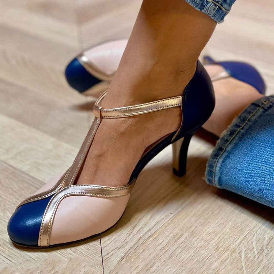 Alessia™ | Bunte und Bequeme T-Strap Schuhe