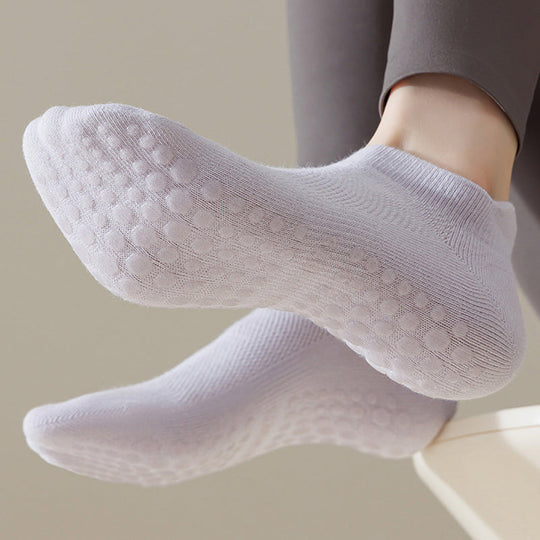 Einfarbige atmungsaktive Socken