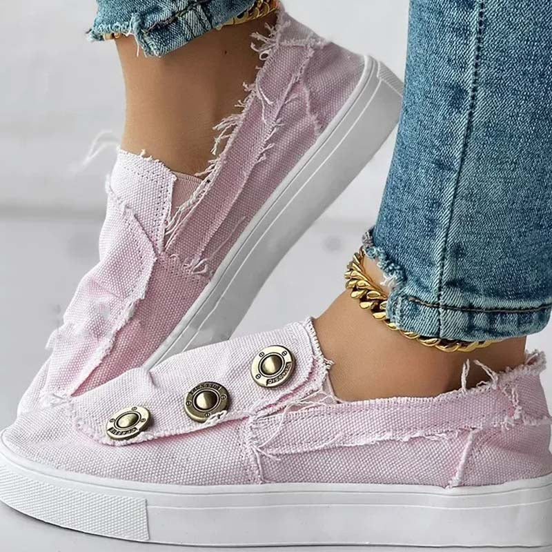 Bequeme flache Schuhe