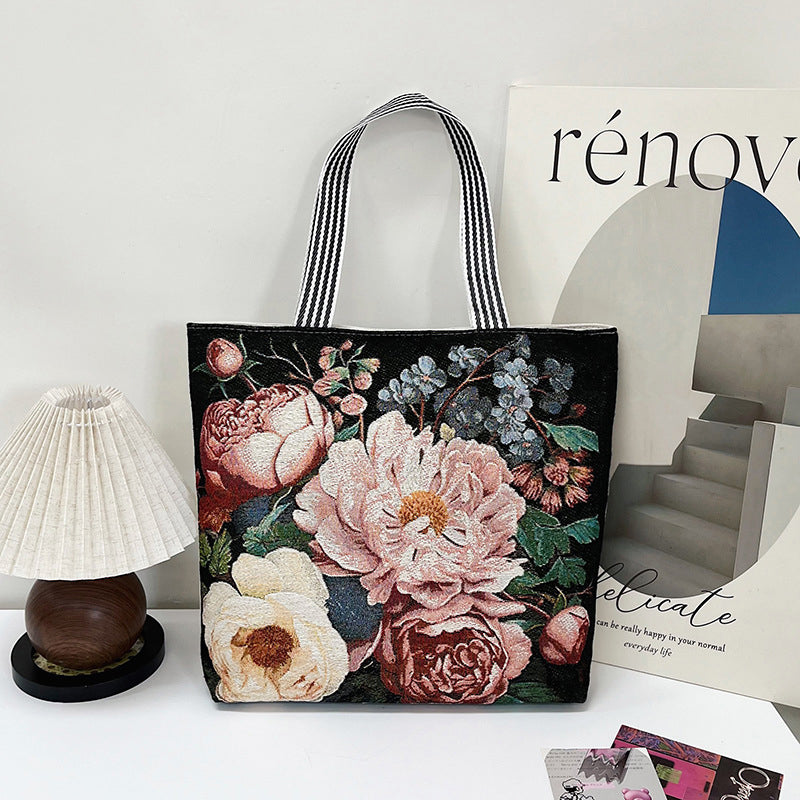 Lässige Vintage-Tasche aus Canvas