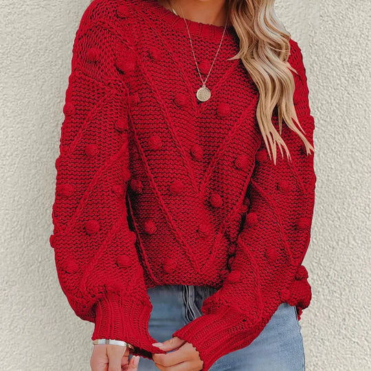 Lässiger Pulli aus Strick