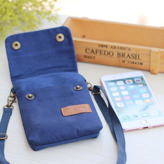 Vintage-Leinen-Tasche