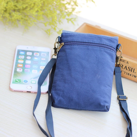 Vintage-Leinen-Tasche