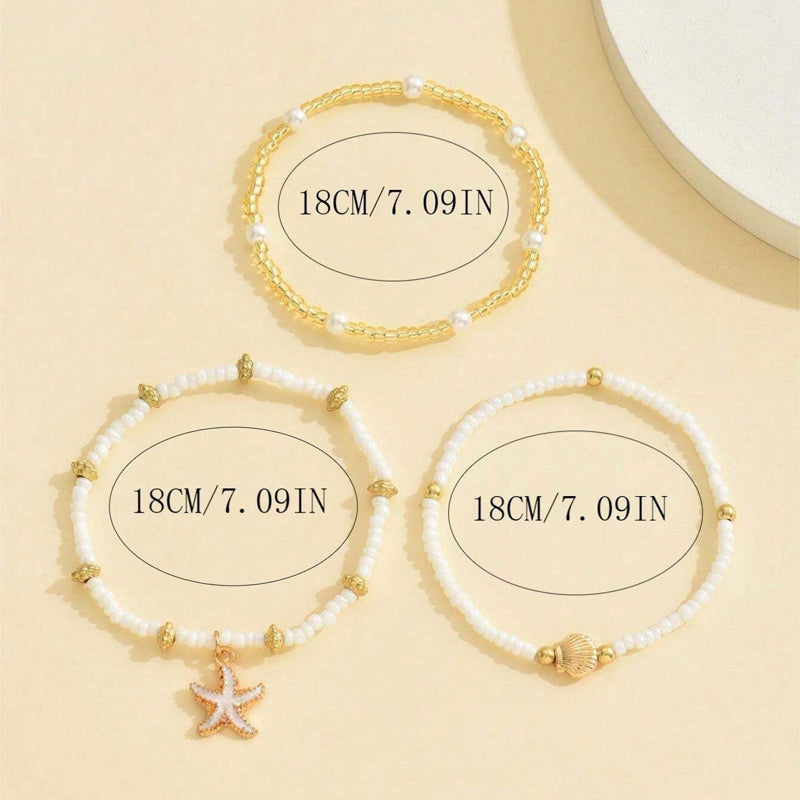 Perlenarmband Bohemien