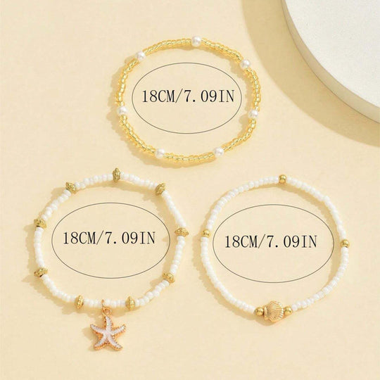 Perlenarmband Bohemien