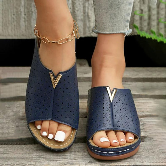 Bequeme Plateau-Pantoffeln