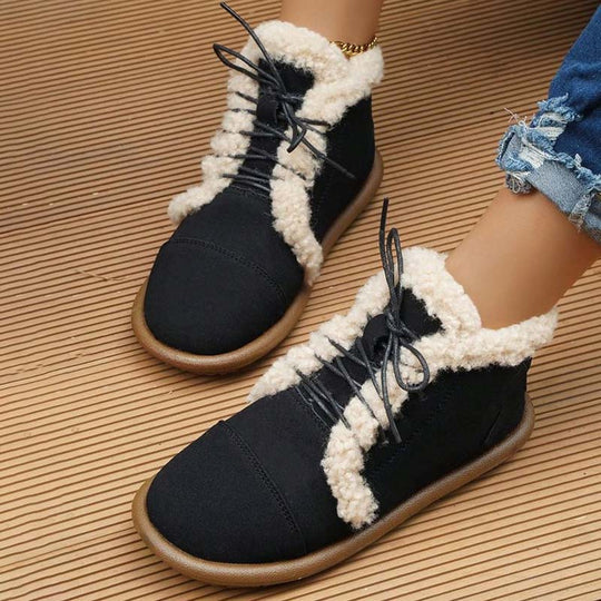 Warme Schneestiefel aus Plüsch