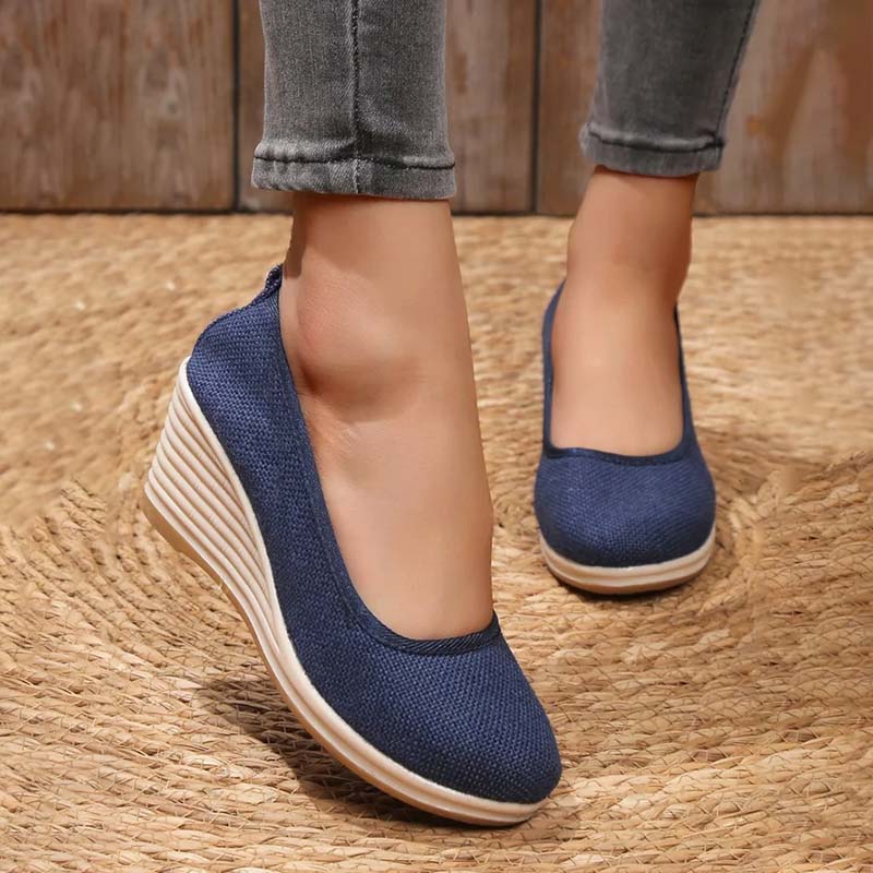 Bequeme Plateau-Schuhe