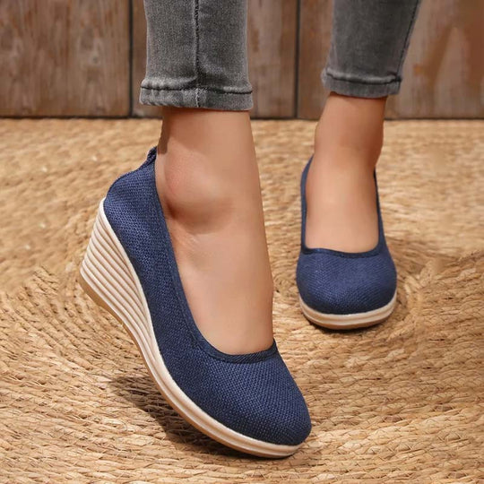 Bequeme Plateau-Schuhe