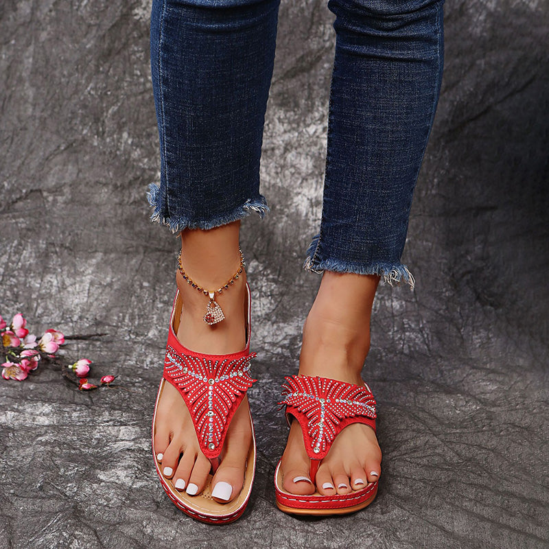 Bequeme Plateau-Pantoffeln