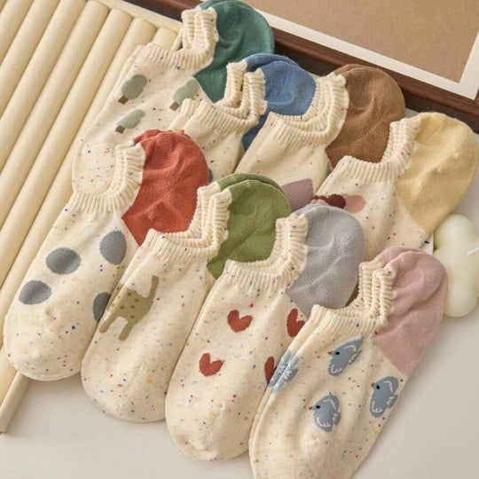 Lässige Cartoon-Socken