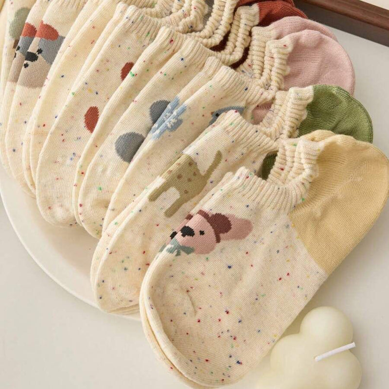 Lässige Cartoon-Socken