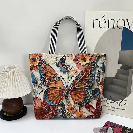 Lässige Vintage-Tasche aus Canvas