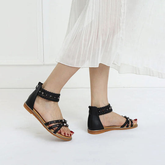 Bequeme Boheme-Sandalen