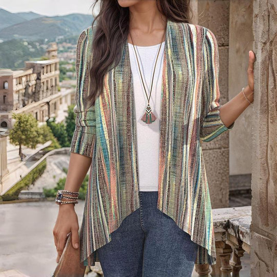 Vintage gestreifter Cardigan