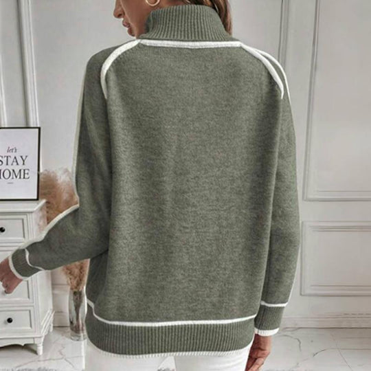 Lässiger gestrickter Pullover